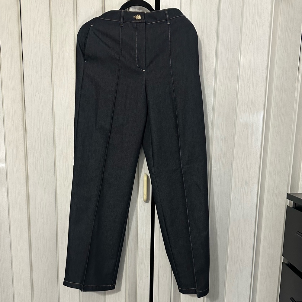 Zara Blue Denim Trousers